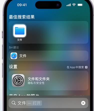 开平apple维修中心分享iPhone文件应用中存储和找到下载文件 