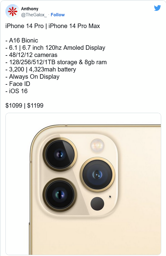 开平苹果14维修分享iPhone 14全系涨价 
