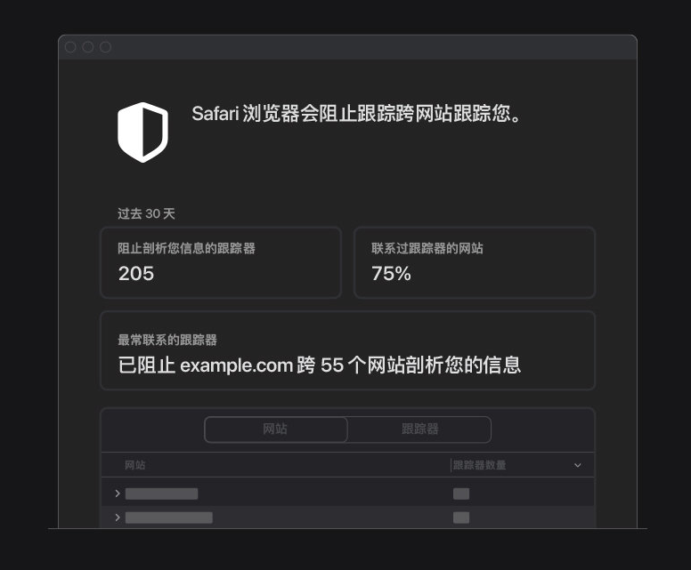 开平苹果手机维修分享如何在 Safari 浏览器中查看和打开隐私报告 
